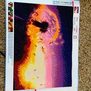 Finished diamond painting